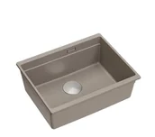 Zlewozmywaki - Quadron LOGAN 100 HQJ6045U4_BS_U Granitowy Soft taupe/Stal szlachetna - miniaturka - grafika 1