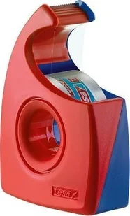 Tesa tesa Easy Cut Handabroller bis 33m 19mm rot-blau, leer - Taśmy klejące - miniaturka - grafika 1