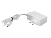 Akcesoria do oświetlenia - Zasilacz  12V/3.5A DC 2,5/5,5 (+), biały. (1LM) - miniaturka - grafika 1