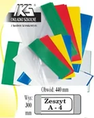 Dyplomy i okładki - Okładka zeszytowa A4 (10szt) IKS - miniaturka - grafika 1