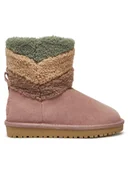 Buty dla dziewczynek - Pepe Jeans Śniegowce PGS50201 Różowy - miniaturka - grafika 1