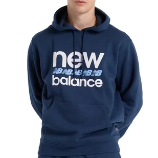 Bluza New Balance MT51941NNY - granatowa - Bluzy męskie - miniaturka - grafika 1