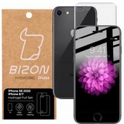 Szkła hartowane na telefon - Bizon Folia hydrożelowa na tył i przód Bizon Glass Hydrogel, iPhone SE 2020/ 8/ 7, 2 sztuki 5903896182049 - miniaturka - grafika 1