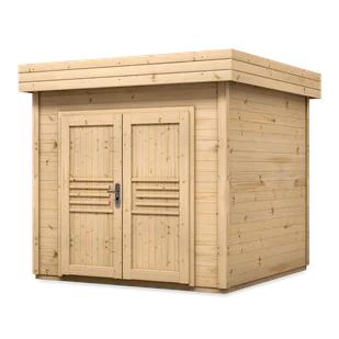 Domek ogrodowy MALWA podwójne drzwi 270x270cm - Megiw - Altany ogrodowe - miniaturka - grafika 1