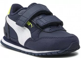 Buty Dziecięce Puma St Runner 384903-02 Rzepy 22 - Buty dla dziewczynek - miniaturka - grafika 1