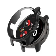 Akcesoria do smartwatchy - Etui + Szkło 2W1 Do Garmin Venu 2S / Vivoactive 4S Czarne - miniaturka - grafika 1