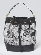 Torebki damskie - CXL by Christian Lacroix Torebka w kolorze czarno-białym - 21 x 21 x 12 cm - miniaturka - grafika 1