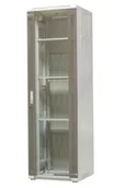 Akcesoria do serwerów - EmiterNet Szafa ramowa stojąca 42U, drzwi przód blacha/szkło, 600x600x1980mm (szer./gł./wys.) - miniaturka - grafika 1