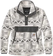 Bluzy męskie - Polar Carhartt Fleece Pullover MALT GEOMETRIC PRIN - miniaturka - grafika 1