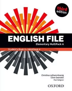Oxford University ELT English File: Elementary. MultiPACK A with iTutor and iChecker - Pozostałe książki - miniaturka - grafika 1