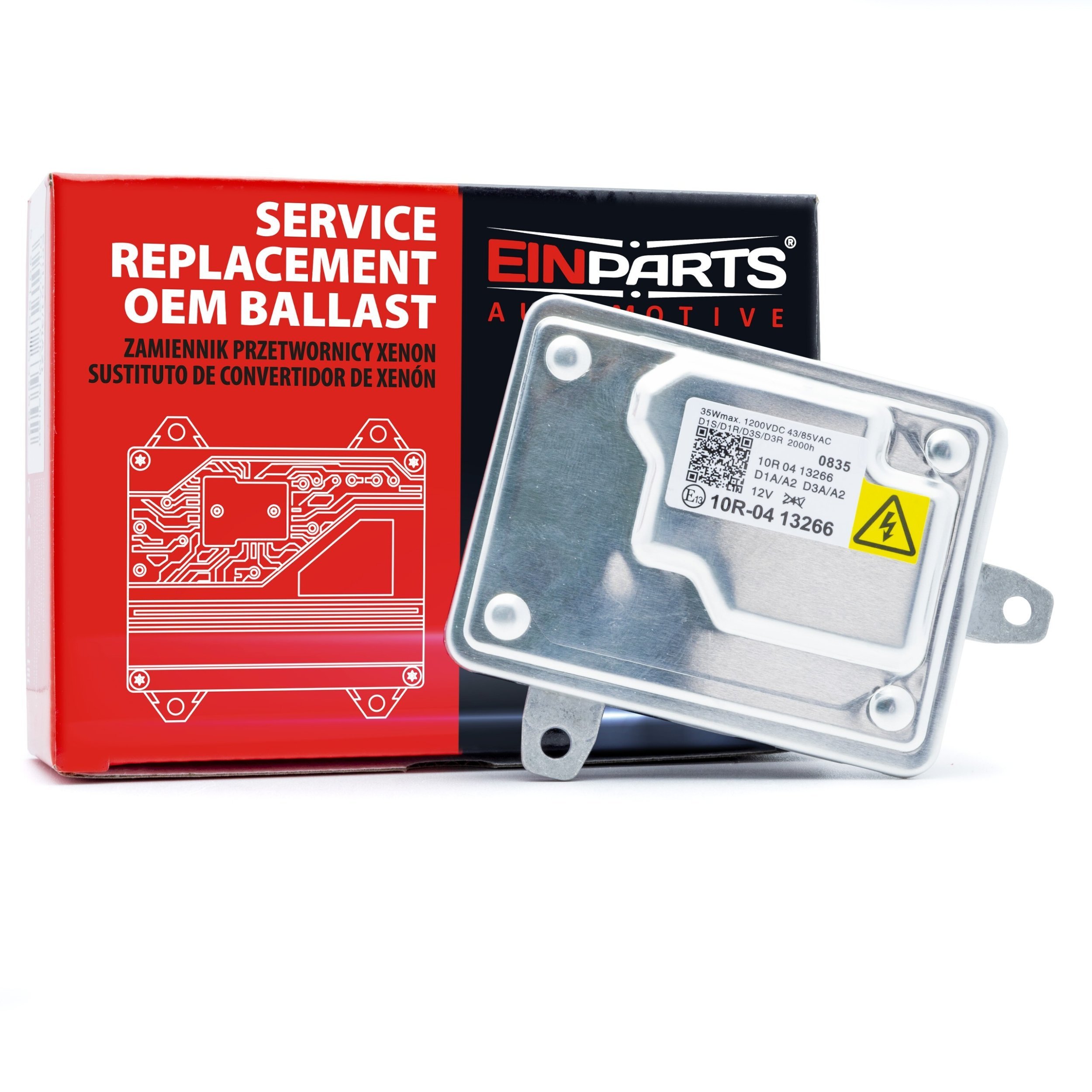 Przetwornica Azo EINPARTS PRZETWORNICA XENONOWA EPH-D1/3 A2 DO MERCEDES C-CLASS E-CLASS