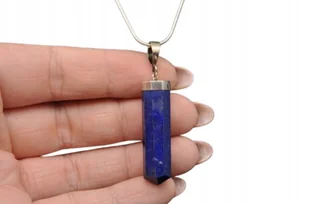 * LAPIS LAZULI ZAWIESZKA NIEBIESKI OKAZ Z BŁYSZCZĄCYMI DROBINAMI NR 10 * - Wisiorki * LAPIS LAZULI ZAWIESZKA NIEBIESKI OKAZ Z BŁYSZCZĄCYMI DROBINAMI NR 10 * - Wisiorki - miniaturka - grafika 1