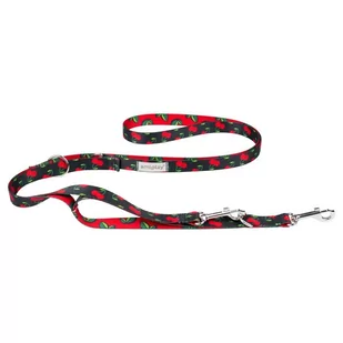 Ami Play BeHappy Smycz regulowana 7 in 1 Cherry [rozmiar L] 100-200 x 2,5cm PAMP311 - Smycze dla psów - miniaturka - grafika 1