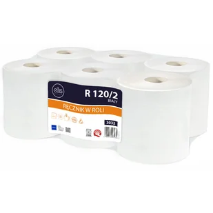 ELLIS Ecoline Dwuwarstwowy ręcznik celulozowy, wytrzymały 6 rolek - Papier toaletowy - miniaturka - grafika 1