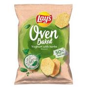 Chipsy - Lay's Oven Baked Yoghurt with Herbs 110g - miniaturka - grafika 1