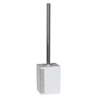 Akcesoria do wc - Szczotka do WC Chiq 9 x 38 cm biało-srebrny - miniaturka - grafika 1