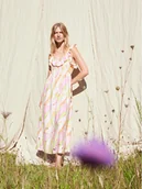 Sukienki - Selected Femme Sukienka codzienna 16089827 Różowy Regular Fit - miniaturka - grafika 1