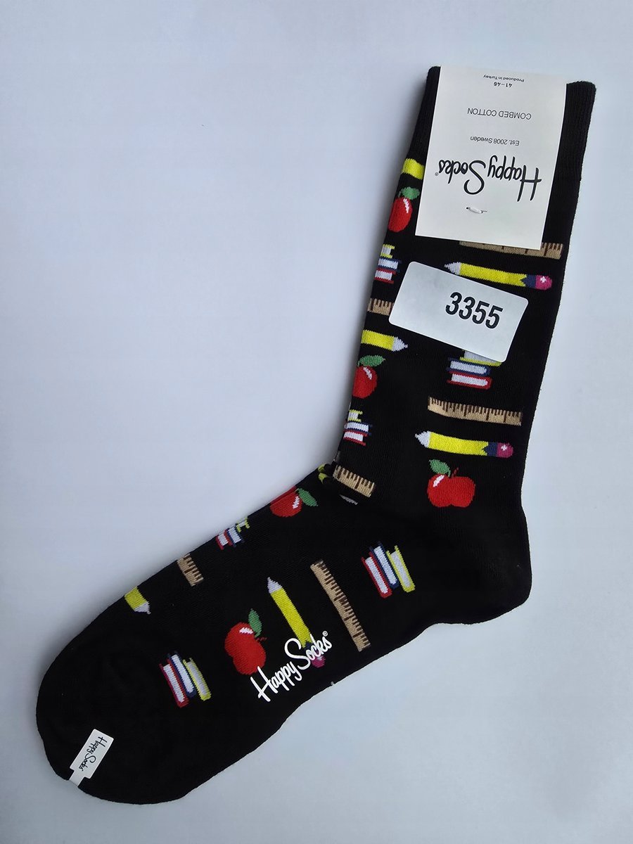 Kolorowe skarpety Happy Socks unisex rozmiar 41-46 (3355)