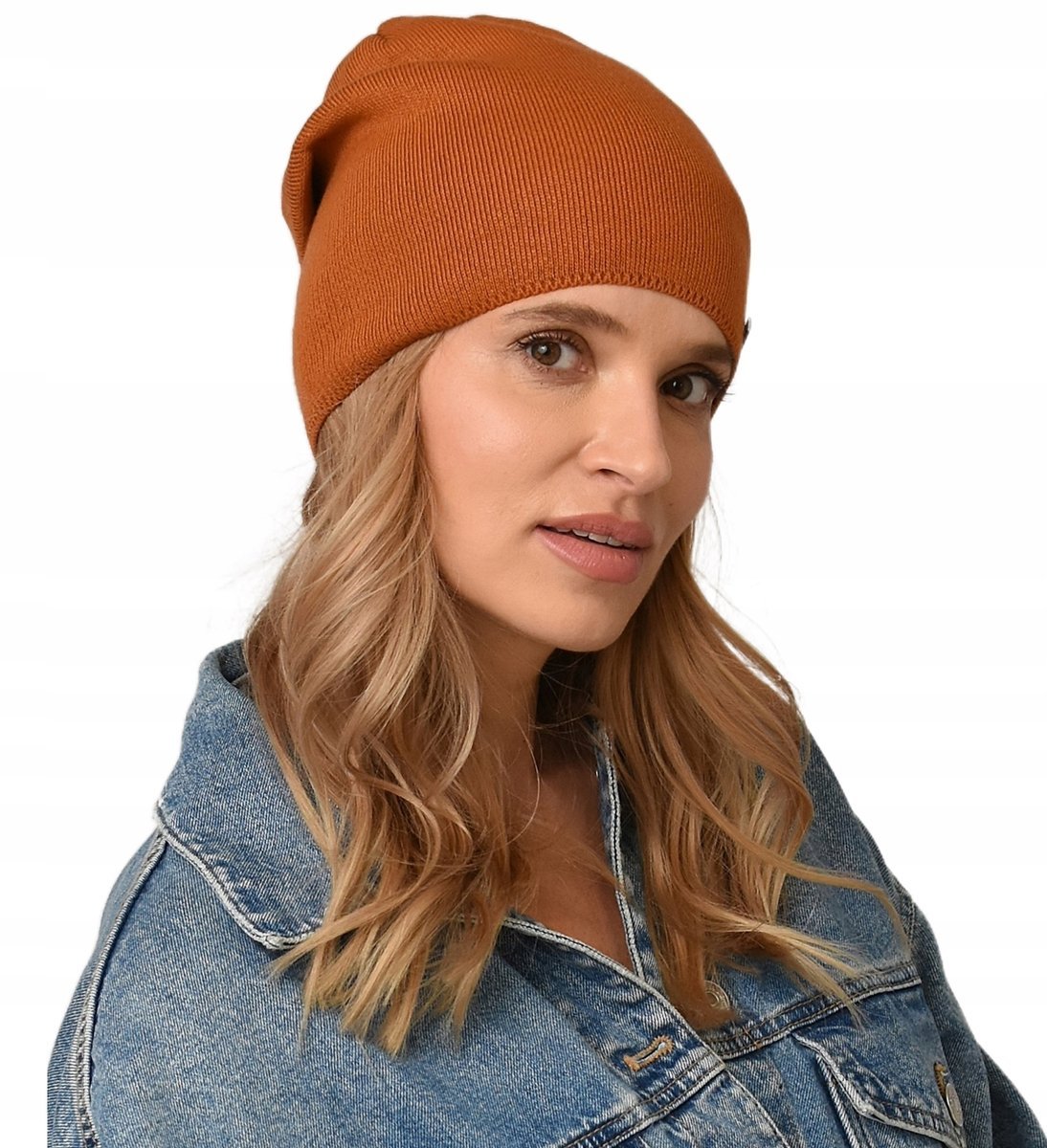 Kobieca CZAPKA zimowa jesienna polska jakość rozmiar uniwersalny damska V3