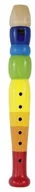 Instrumenty muzyczne dla dzieci - Goki Drewniany kolorowy flet 265397 - miniaturka - grafika 1