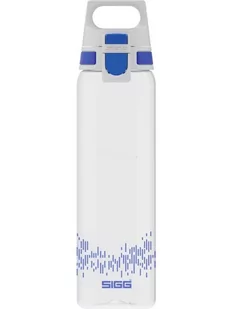 Sigg Butelka Total Clear One Blue Myplanet 0.75L - Shakery i bidony sportowe - miniaturka - grafika 1