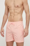 Stroje kąpielowe - Calvin Klein szorty kąpielowe kolor różowy - miniaturka - grafika 1