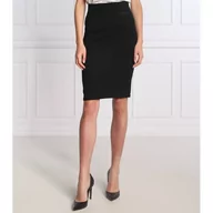 Spódnice - Calvin Klein Wełniana spódnica - miniaturka - grafika 1