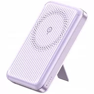 Powerbanki - INNOSTYLE POWERSWITCH SZYBKI POWERBANK INDUKCYJNY DO MAGSAFE 10000MAH STOJAK FIOLETOWY - miniaturka - grafika 1