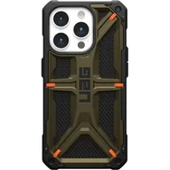 Etui i futerały do telefonów - Etui UAG Monarch Kevlar do Apple iPhone 15 Pro Max Zielony - miniaturka - grafika 1