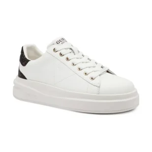 Guess Skórzane sneakersy ELBINA - Moda i Uroda OUTLET - miniaturka - grafika 1