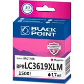 Tusze zamienniki - BlackPoint Tusz zgodny z Brother LC3619XLM Magenta produkcji Black Point 1500 stron BPBLC3619XLM - miniaturka - grafika 1