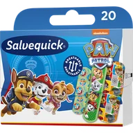 Apteczki i materiały opatrunkowe - Salvequick - Plastry Psi patrol 20 sztuk - miniaturka - grafika 1