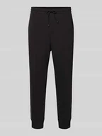 Spodnie sportowe męskie - Spodnie dresowe o kroju regular fit z mieszanki bawełny model ‘JOIN HADIKO’ - miniaturka - grafika 1