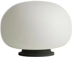 Frandsen - Supernate Lampa Stołowa Ø28 Opal White/Black Frandsen - Lampy stojące - miniaturka - grafika 1