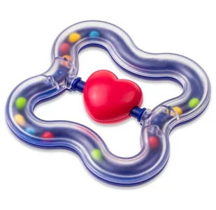 Akuku Grzechotka z serduszkiem dla niemowlaka - Grzechotki dla dzieci - miniaturka - grafika 2