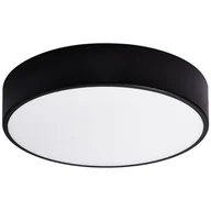 Lampy sufitowe - Euluna Lampa sufitowa Cleo 400 czujnik, 40cm czarna - miniaturka - grafika 1