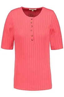 Garcia Damska koszulka z krótkim rękawem, różowo-czerwona, XL, Rouge Red, XL - Koszulki i topy damskie - miniaturka - grafika 1