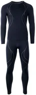 Bielizna sportowa męska - Hi-Tec Komplet bielizny męskiej Ikar Set Black/grey r. L - miniaturka - grafika 1