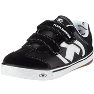 Buty dla dziewczynek - TOM TAILOR Kids 6070902, klasyczne półbuty dziecięce, uniseks, Czarny Black White00236, 31 EU - miniaturka - grafika 1