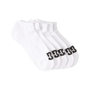 dla Mężczyzn DC ANKLE 5PK Biały - Skarpetki sportowe męskie - miniaturka - grafika 1