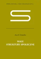 Filozofia i socjologia - Małe struktury społeczne - Jacek Szmatka - miniaturka - grafika 1