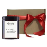 Świece - Świeca sojowa BERGAMOTKA POMARAŃCZA 180 ml w pudełku prezentowym - miniaturka - grafika 1