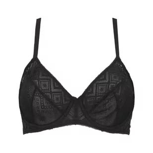 DKNY SLEEPWEAR Koronkowy biustonosz - Biustonosze - miniaturka - grafika 1