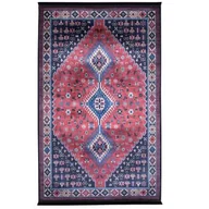 Dywany - Dywan drukowany CORU petra 50 x 80 cm bordowy - miniaturka - grafika 1