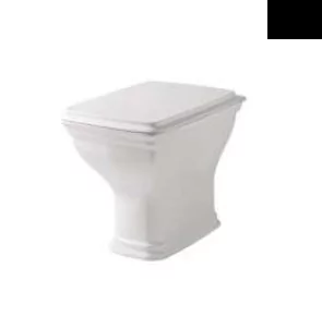 ArtCeram Civitas Toaleta WC stojąca 54x36 cm, czarna CIV00203;00 - Kompakty WC - miniaturka - grafika 1