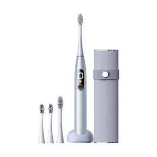 Oclean X-Pro Digital - Zestaw srebrny, 4 końcówki + Etui - Szczoteczki elektryczne - miniaturka - grafika 1
