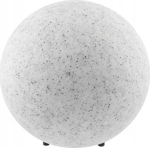 GTV GTV Marmo OS-MARMO25-00 lampa zewnętrzna stojąca 1x20W E27 biała/czarna - Lampy ogrodowe - miniaturka - grafika 1