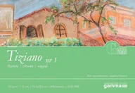 Podobrazia, bloki, papiery - Blok GAMMA Tiziano (do pasteli i rysunku) nero 22, - miniaturka - grafika 1
