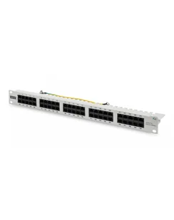 Digitus Patch panel telefoniczny 50 kat.3 ISDN nieekranowany DN-91350-1 - Panele krosownicze - miniaturka - grafika 1