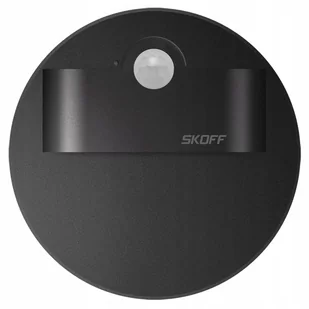 Skoff Rueda Short LED czujnik ruchu 6000K CZARNY IP20 10V MK-RUE-D-W - Lampy pozostałe - miniaturka - grafika 1